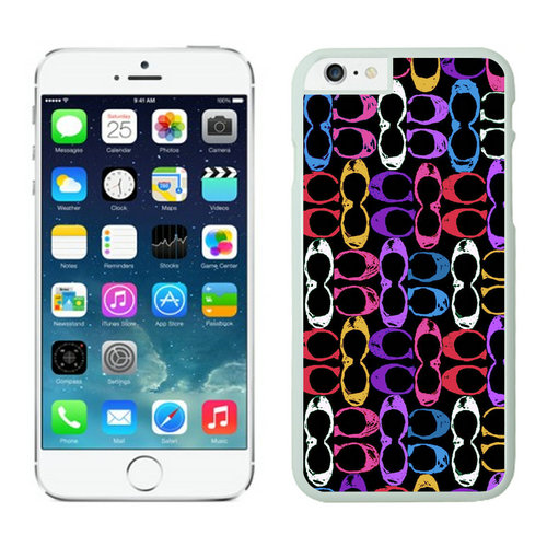 Coach Logo Monogram Multicolor iPhone 6 Cases EZC | Women - Click Image to Close